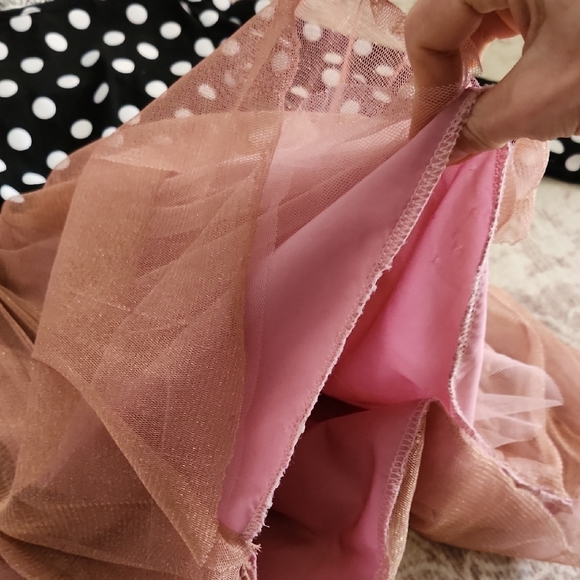 Charming Polka Dot and Tulle Dress for Kids - Picture 5 of 10